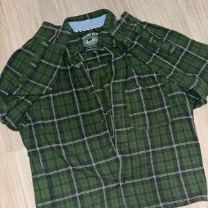 Dairy boy Casual Shirt plaid xs button down